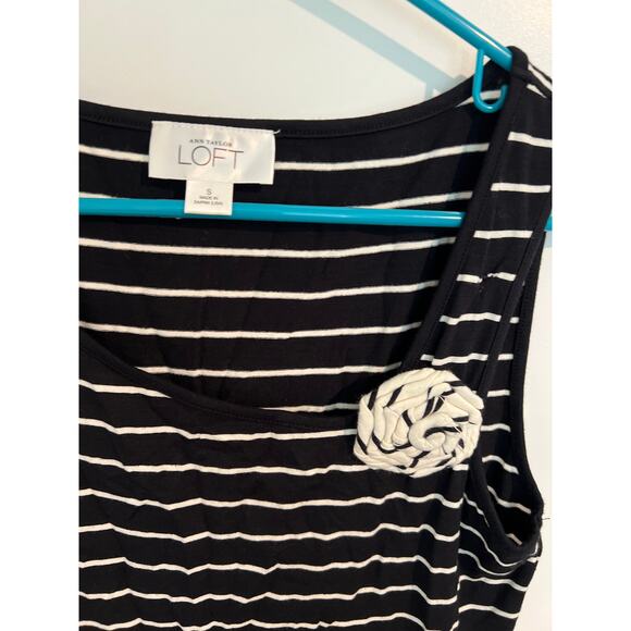 Ann Taylor LOFT Striped Tank Top – Size Small - Picture 2 of 4